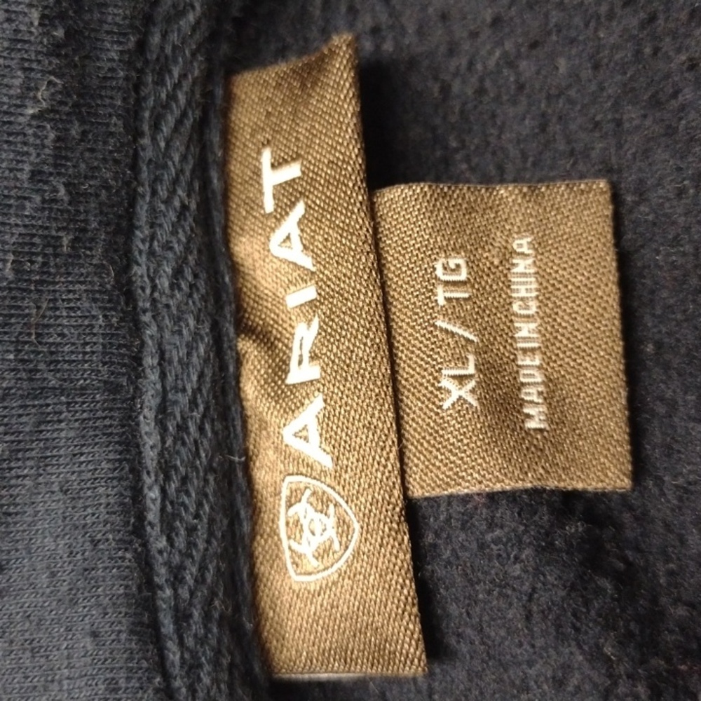 Ariat Hoodie American men size XL/LG black color - Picture 8 of 10